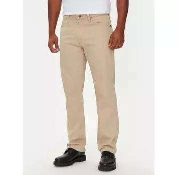 Джинсы Wrangler 13Mwz 112358473 бежевый Straight Fit 33/32