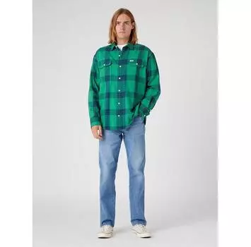 Джинсы Wrangler Frontier W16VYLZ70 112330687 синий Relaxed Fit 33/30