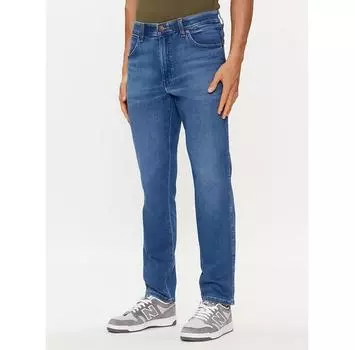 Джинсы Wrangler River 112352673 синий Tapered Fit 29/32