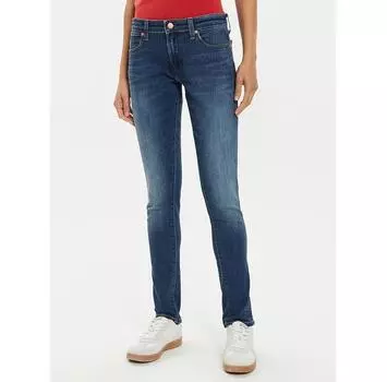 Джинсы Wrangler Spat 112357537 синий Skinny Fit 31/32