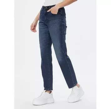 Джинсы Wrangler Straight Christina 112342794 синий Regular Fit 28/32