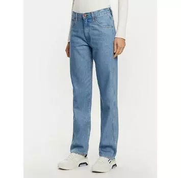 Джинсы Wrangler Sunset 112356412 синий Straight Fit 27/32