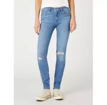 Джинсы Wrangler W28KXR37T 112332352 синий Skinny Fit 32/30