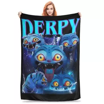 Джину KPOP Охотники на демонов Винтажное одеяло в стиле 90-х Фланелевое необычное теплое накидное одеяло для покрывала Лето 30x40in