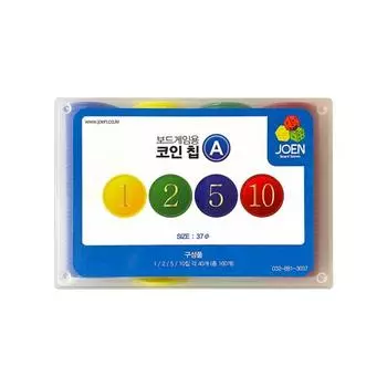 Джоэн настольная игра фишка для монет 1 юнит 160p, настольная игра представитель Кореи