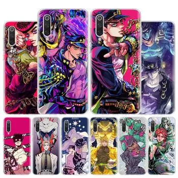 Джоджо Невероятные приключения аниме чехол для телефона для Xiaomi Poco X3 GT X4 NFC M4 Pro M3 M2 F3 F2 F1 Mi Note 10 A3 A2 Lite A1 CC9E F Xiaomi Poco X3