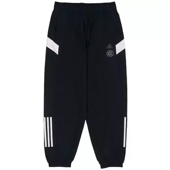Джоггеры Adidas Essential с логотипом, манжетами, шнурком и дышащими женскими брюками со средней посадкой, черные HM5280 XL