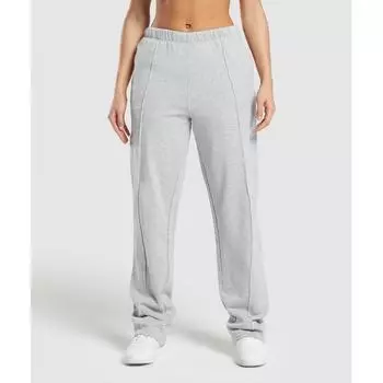 Джоггеры GYMSHARK Lifting с прямыми штанинами Светло-серый Core Marl B6A9R GBCN XXL