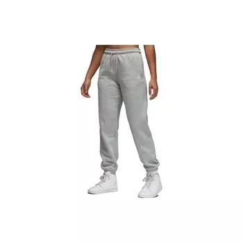 Джоггеры Jordan, однотонные, на шнурке, женские брюки, темно-серые, FN4495-063 L