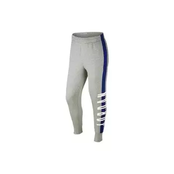 Джоггеры Jordan Patchwork Logo с эластичными и теплыми манжетами, мужские брюки, серые 845388-063 L