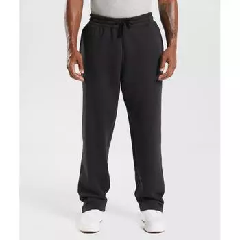 Джоггеры прямого кроя GYMSHARK Crest, черные A5A1O BBBB XS