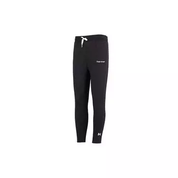 Джоггеры с логотипом Under Armour на шнурке, женские брюки, черные 1374105-001 L