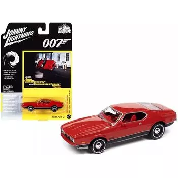 Джонни Молния 1/64 машина Бонда Ford Mustang 1971 красный Бриллианты 007 навсегда Мини-автомобиль Mustang [продукт]