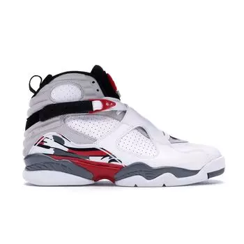 Джордан 8 Ретро Багз Банни (2013) Мужские кроссовки White Hyper-Blue-True-Red-Flint-Grey 305381-103