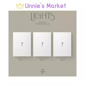 ДЖУХОНИ(MONSTA X) Первый мини-альбом LIGHTS + подарок в подарок RANDOM