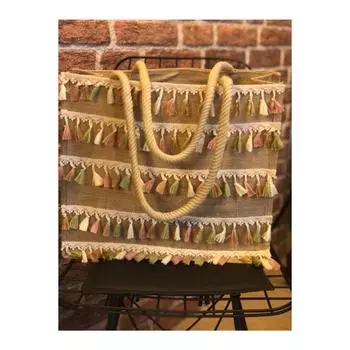 Джутовая сумка