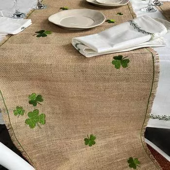 Джутовые беговые дорожки Sertex Home с вышивкой