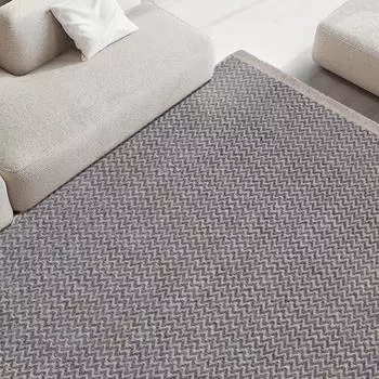 Джутовый ковер Rosso ручной работы из сизаля, натуральный и прочный коврик для гостиной, спальни и прихожей