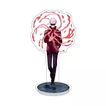 Дзюдзюцу Кайсен акриловая подставка Годзё Сатору Инумаки Тоге двухсторонняя Сукуна Акстар с пьедесталом повседневная модель декоративного орнамента аниме манга моэ