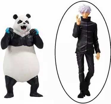 Дзюдзюцу Кайсен Проклятая душа типа Панда и Сатору Годзё Одиночная фигурка Сатору Годзё