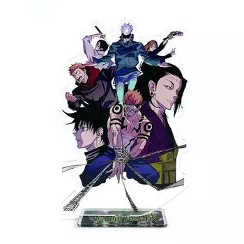 Дзюдзюцу Кайсен сезон 2 Сатору Годзё Итадори Мегуми Сукуна Сугуру акриловая подставка игрушечная фигурка