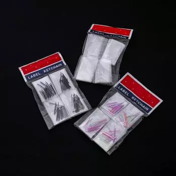 E1133 Гипоаллергенные мини-прозрачные серьги-палочки для мужчин и женщин