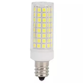 E12 102LED Bulb 1000LM Corn Bulb Dimmable Light Source for Table Lamps Chandeliers220V 12W Warm