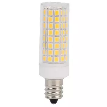 E12 102LED Лампочка 1000LM Кукурузная Лампочка Диммируемый Источник Света Для Настольных Ламп Люстр 110V 10W Теплый