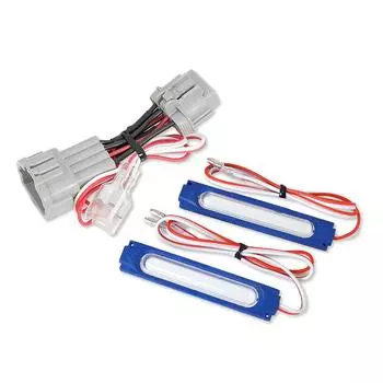 E13 Note exclusive grill LED illumination Exclusive design Easy installation NOTE Custom parts Accessories Dress up Nissan NISSAN M YOURS. [Blue] синий