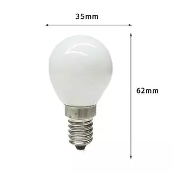 E14 E12 B15 светодиодная глобусная лампа G35 2 Вт, огни 2835 SMD, молочный стеклянный корпус, переменный ток 85–265 В, для праздничного фонаря, украшения дома, лодки Cold White 6000K