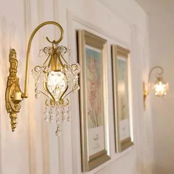 E14 хрустальный бра настенный светильник домашний декор спальни ночник для ванной современный римский декор внутреннее освещение светильник прикроватные лампы