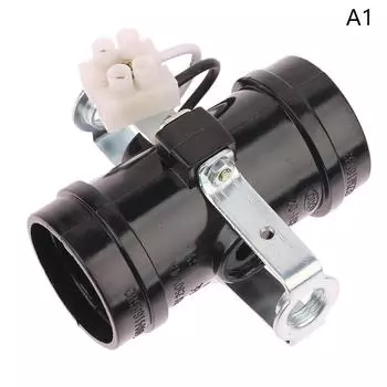 E26 E27 патрон лампы 2/3/4/5 головок патрон лампы черный винтовой цоколь крепления для потолочного светильника Droplight запасные части для самостоятельного освещения