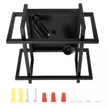 E26 Потолочный светильник Американский промышленный кованый светильник для коридора, балкона, AC85-240V