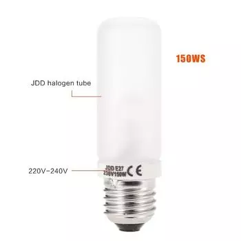 E27 150 Вт 2800 К Студийная стробоскопическая вспышка для моделирования света Лампочка-вспышка 220 В-240 В / 230 В