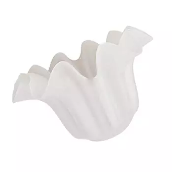 E27 Акриловый Колокольчик Орхидея Абажур Подвесной Светильник Аксессуары Для Стола Детали Diy Настенный Ночной Ресторан Люстра Замена белый