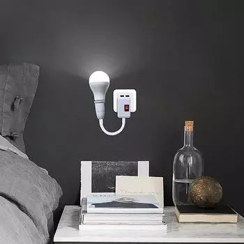 E27 цоколь лампы гибкий изгиб настенный светильник адаптер розетка вилка выключатель удлинитель держатель лампы