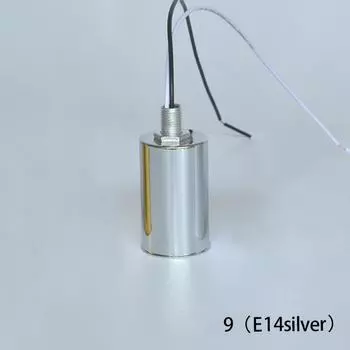E27 E14 Керамический винтовой цоколь светодиодная лампа накаливания держатель для внутренней светодиодной лампы часть