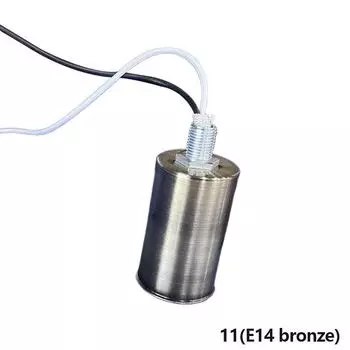 E27 E14 Керамический винтовой цоколь светодиодная лампа накаливания держатель для внутренней светодиодной лампы часть