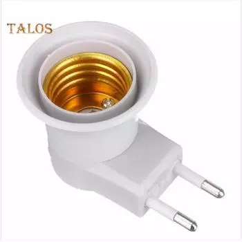 E27 EU Plug Lamp Light Holder Базовая розетка Адаптер конвертера с переключателем управления one size