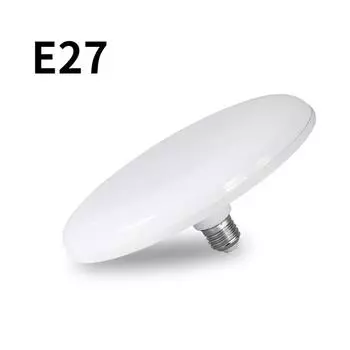 E27 Holder LED Bulb AC220V 20/30/40/60/100W White Energy Saving Lamp UFO Shape Large Light Lamp For Home Living Room Bedroom 20W