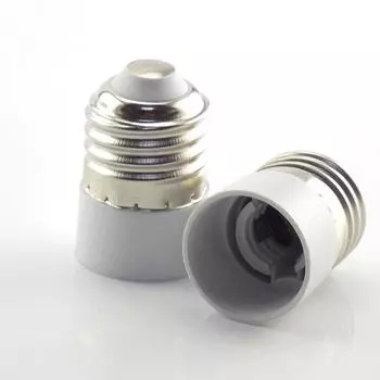 E27 к E14 патрон лампы конвертер огнестойкий CFL цоколь адаптер переходник вилки для кукурузной свечи