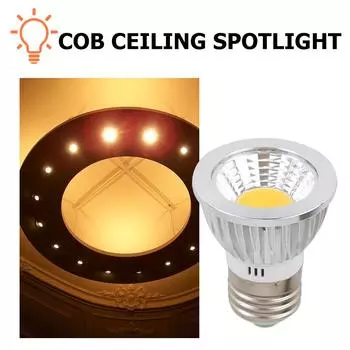 E27 LED Light Bulb AC85-265V COB led Spotlight 9W Lighting for Home Decoration теплый белый