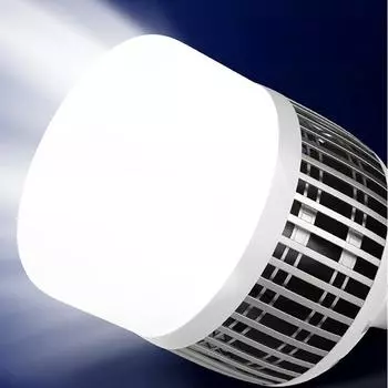 E27 светодиодная лампа 220 В светодиодные лампы высокой мощности 50 Вт освещение для дома, кемпинга, промышленного гаража, супер яркая лампа HMM