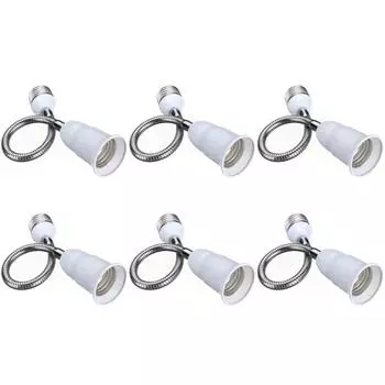 E27 Светодиодная лампа Держатель лампы Гибкая удлинительная розетка адаптера(60см)