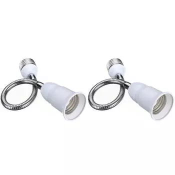 E27 Светодиодная лампа Держатель лампы Гибкая удлинительная розетка адаптера(40см)