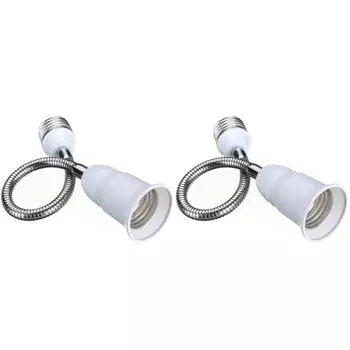 E27 Светодиодная лампа Держатель лампы Гибкая удлинительная розетка адаптера(60см)