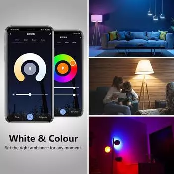 E27 Zigbee Smart Bulb RGB LED Dimmable Lamp 18W Tuya Smart Life APP работает с Alexa Google Home 220 В 110 В