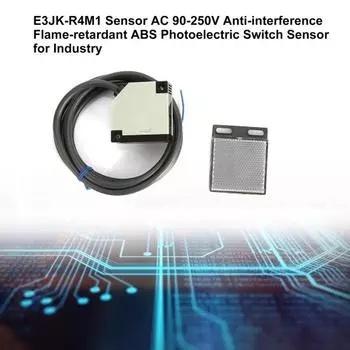 E3JK-R4M1 Датчик AC 90-250 В Противопомеховый огнестойкий датчик фотоэлектрического переключателя ABS для промышленности