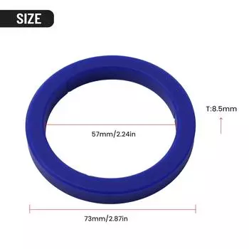 E61 силиконовая прокладка для группы 8,0 мм, комплект головки группы для кофемашин Gaggia, уплотнительное кольцо, герметичное уплотнение для кофейной посуды 73x57x8 мм
