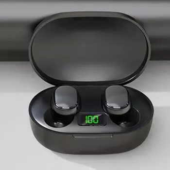 E6S 9D HiFi стерео настоящие беспроводные Bluetooth наушники с сенсорным управлением, мини-наушники, водонепроницаемая спортивная гарнитура с микрофоном